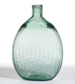 PATTERN-MOLDED HALF-POST PITKIN-TYPE FLASK
