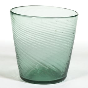 MIDWESTERN PATTERN-MOLDED TUMBLER