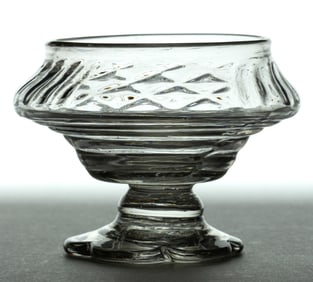 BLOWN-MOLDED UNRECORDED FOOTED SALT