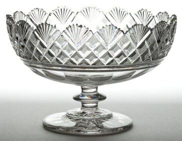 CUT STRAWBERRY DIAMONDS AND FANS OPEN COMPOTE