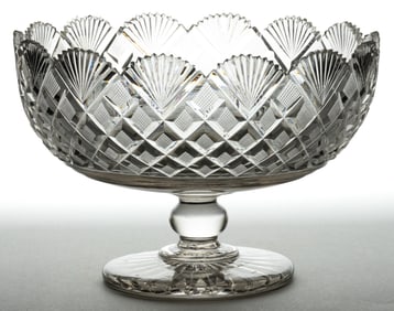 CUT STRAWBERRY DIAMONDS AND FANS OPEN COMPOTE