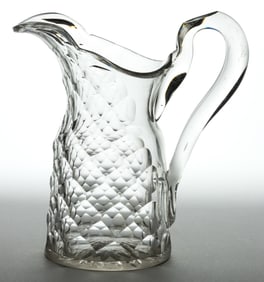 EARLY CUT HONEYCOMB THREE-PINT JUG / PITCHER