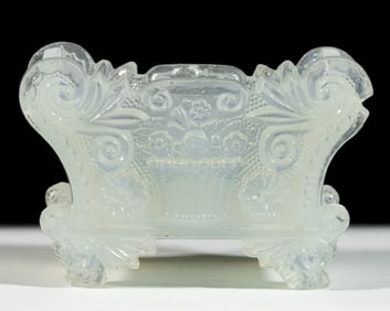 BF-1F VARIANT BASKET OF FLOWERS PRESSED OPEN SALT