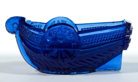 BT-5 "LAFAYET." STEAMBOAT PRESSED OPEN SALT