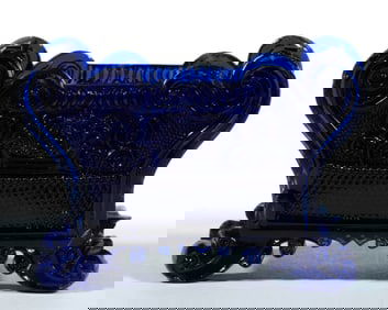 UNLISTED, POSSIBLY UNIQUE CN-1B CROWN PRESSED OPEN SALT