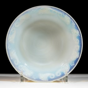 PRESSED CORNUCOPIA AND ROSE BOWL / DISH