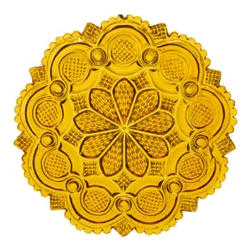 PRESSED ROMAN ROSETTE (DIAMOND ROSETTE) PLATE