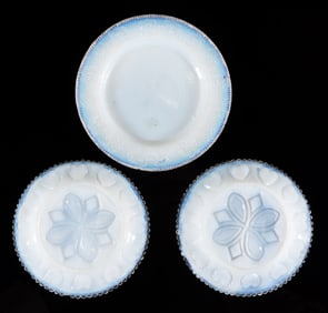 LEE/ROSE NO. 88 AND 459-B (TWO) CUP PLATES, LOT OF THREE