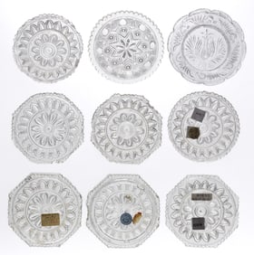 LEE/ROSE NO. 149 - 196 CUP PLATES, LOT OF 22