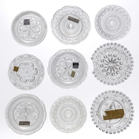 LEE/ROSE NO. 162 - 180-A CUP PLATES, LOT OF 24