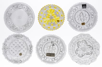 LEE/ROSE NO. 229 - 244 CUP PLATES, LOT OF 12