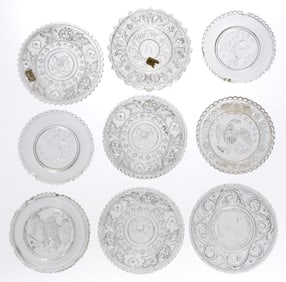 LEE/ROSE NO. 658 - 680-A CUP PLATES, LOT OF 20