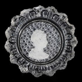LEE/ROSE NO. 842 SULPHIDE PRESSED CUP PLATE
