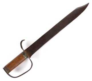 CIVIL WAR CONFEDERATE D-GUARD BOWIE KNIFE