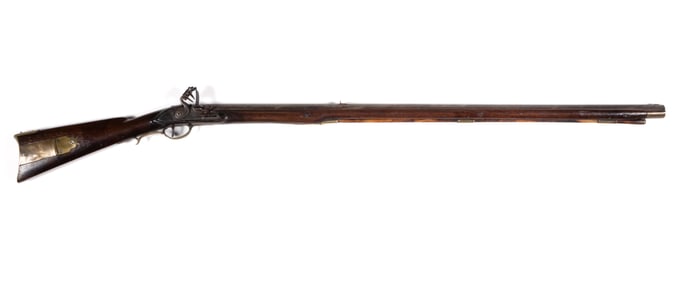 STAMPED FRANKLIN CO., VIRGINIA MILITIA FLINTLOCK MUSKET