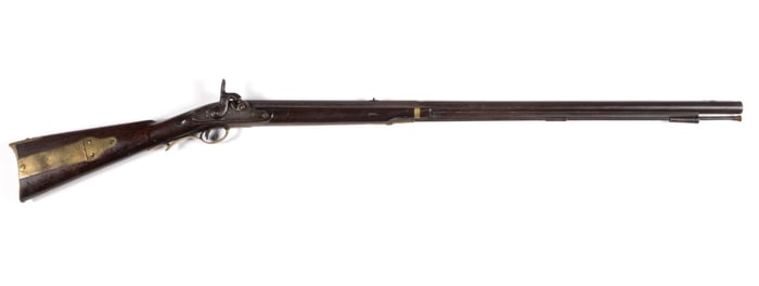 CIVIL WAR CONVERSION MODEL 1803 HARPER'S FERRY PERCUSSION RIFLE