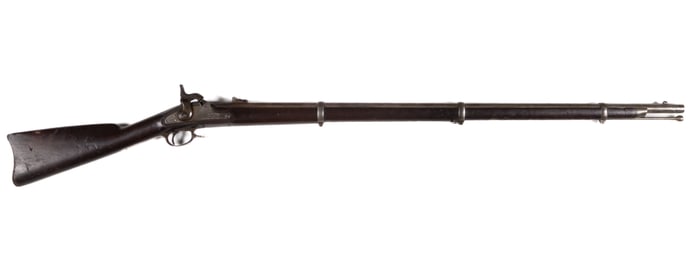 CIVIL WAR MODEL 1863 NORRIS AND CLEMENT PERCUSSION RIFLE