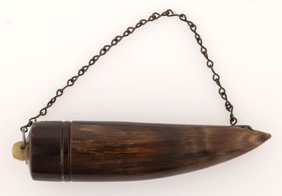 ANTIQUE MEDICINE / SALT HORN