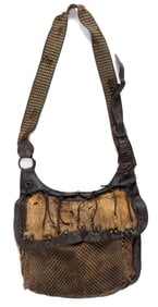 SCOTTISH LEATHER HUNTING / FISHING POUCH