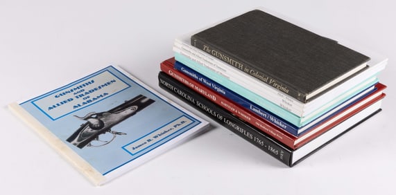 SOUTHERN GUNSMITHS REFERENCE VOLUMES, LOT OF NINE