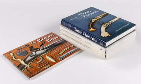 EUROPEAN FIREARMS REFERENCE VOLUMES, LOT OF THREE