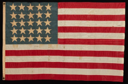 25-STAR AMERICAN NATIONAL ARKANSAS STATEHOOD FLAG