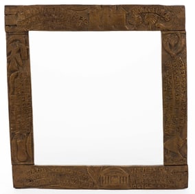 EXTREMELY RARE, POSSIBLY UNIQUE, THOMAS JEFFERSON CRADDOCK (ALBEMARLE CO., VIRGINIA, B. 1845) FOLK