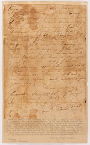 BATH CO., VALLEY OF VIRGINIA ENSLAVED PERSON DOCUMENT
