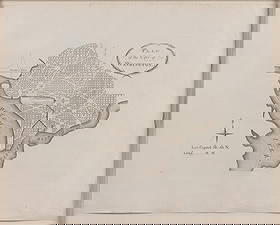VERY RARE ANDREW ELLICOTT (AMERICAN, 1754-1820) PLAN OF WASHINGTON, D.C.: VERY RARE ANDREW ELLICOTT (AMERICAN, 1754-1820) PLAN OF WASHINGTON, D.C., copperplate engraving on laid paper, retaining generous margins, the first printed plan of the city of Washington, printed by