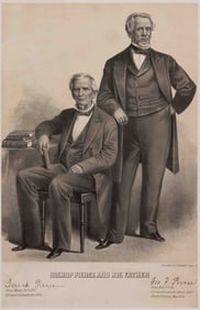 RARE, POSSIBLY UNIQUE, GEORGIA HISTORICAL PRINT