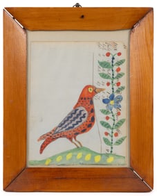 MID-ATLANTIC FOLK ART DRAWING