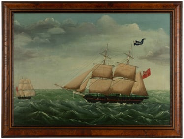 BRITISH SCHOOL (19TH CENTURY) PORTRAIT OF A CLIPPER SHIP