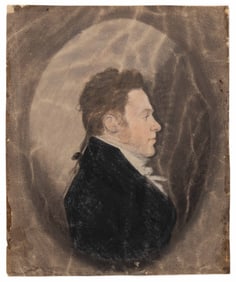 GERRIT SCHIPPER (DUTCH, C. 1775-C. 1830), ATTRIBUTED OR SCHOOL OF, PROFILE PORTRAIT OF A GENTLEMAN