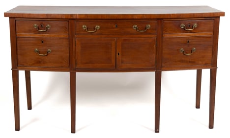 EASTERN VIRGINIA FEDERAL MAHOGANY SIDEBOARD