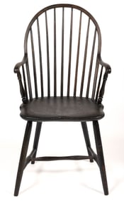 PENNSYLVANIA WINDSOR BOW-BACK ARMCHAIR