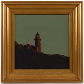 ROBERT CARDINAL (CANADIAN-AMERICAN, B.1936) CAPE COD, MASSACHUSETTS COASTAL LANDSCAPE WITH