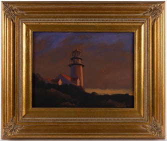 ROBERT CARDINAL (CANADIAN-AMERICAN, B.1936) CAPE COD, MASSACHUSETTS COASTAL LANDSCAPE WITH