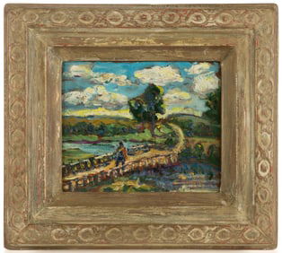 SAMUEL BALDWIN PRATT (VIRGINIA, 1903-1999) LANDSCAPE PAINTING