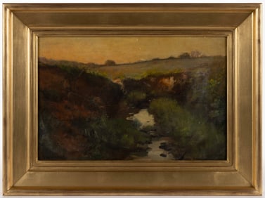 RICHARD NORRIS BROOKE (VIRGINIA, 1847-1920) LANDSCAPE PAINTING