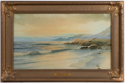 GEORGE HOWELL GAY (AMERICAN, 1858-1931) NEW ENGLAND COASTAL LANDSCAPE