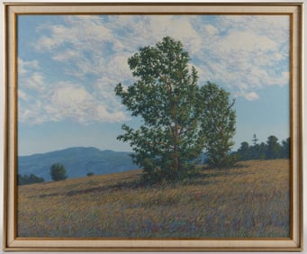 DURWOOD DOMMISSE (AMERICAN, B.1938) NELSON CO., VIRGINIA LANDSCAPE PAINTING