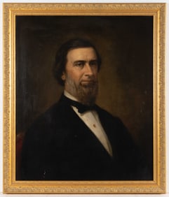 AMERICAN SCHOOL (19TH CENTURY) PORTRAIT OF OLIVER GRANT TERRY (CONNECTICUT, 1808-1873)