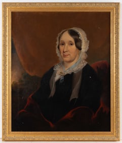 AMERICAN SCHOOL (19TH CENTURY) PORTRAIT OF A LADY