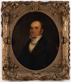 AMERICAN SCHOOL (19TH CENTURY) PORTRAIT OF A MAN