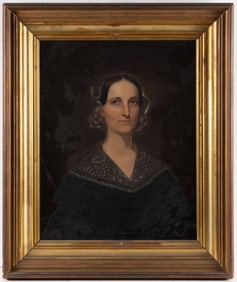 AMERICAN SCHOOL (19TH CENTURY) PORTRAIT OF A VIRGINIA LADY