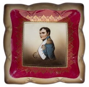 R.S. SUHL PORCELAIN NAPOLEON COVERED BOX