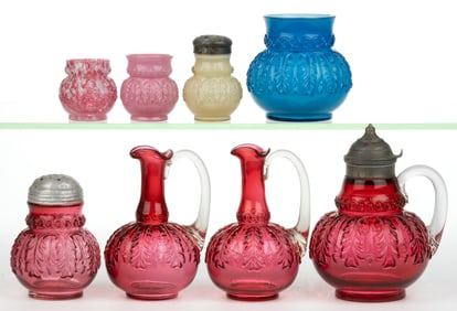 NORTHWOOD NO. 263 / LEAF UMBRELLA ARTICLES, LOT OF EIGHT