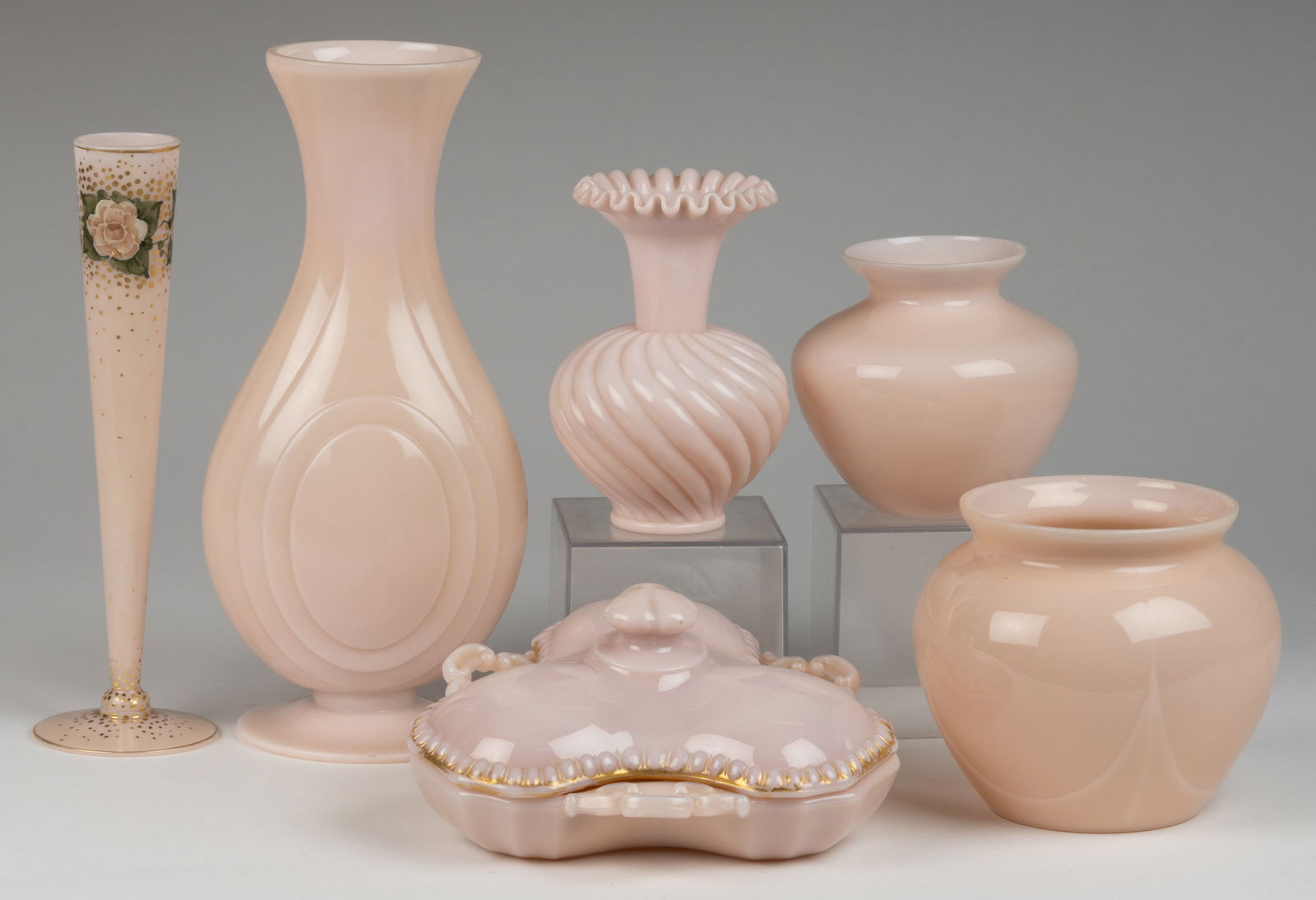 ASSORTED CAMBRIDGE CROWN TUSCAN ARTICLES, LOT OF SIX (1 of 1)