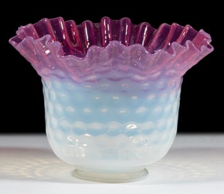 BABY THUMBPRINT-OPTIC OPALESCENT ELECTRIC SHADE