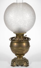 E. MILLER & CO. JUNO BRASS TABLE VASE LAMP